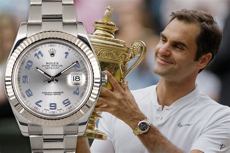 rolex datejust federer.